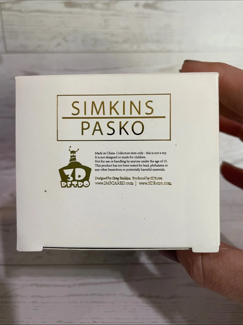 NWT RARE Pasko Simkins Ralf GID - Picture 6 of 10